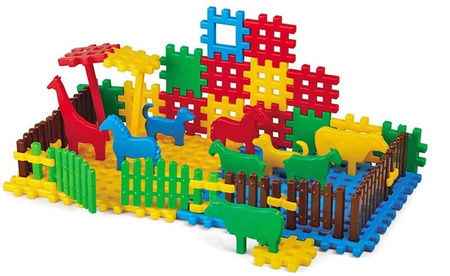 Klocki Konstrukcyjne Zwierzyniec 901083