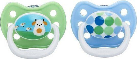 Dr. Brown's Smoczki ortodontyczny 2szt prevent-classic 6-12m niebieski