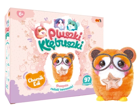 Epee Pluszki Kłębuszki 97 elementów Chomik Edi 093841