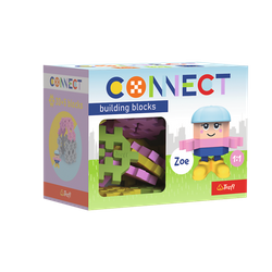 Trefl Klocki Connect Pocket 35 Girl Zoe 619805