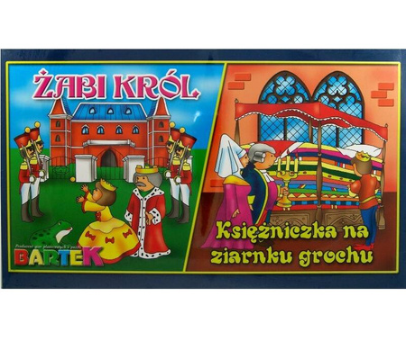 Gra Żabi Król i Księżniczka na ziarnku grochu Bartek 051450