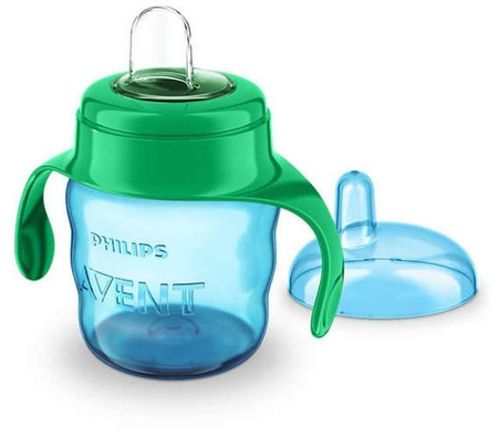 Avent kubek z ustnikiem 200ml 6m+  niebieski 854371