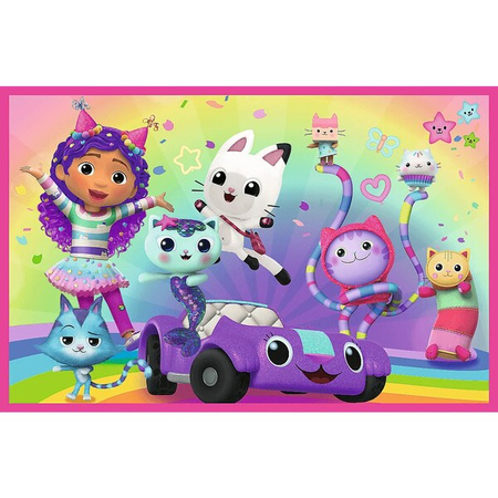 Puzzle Trefl 2x24 Zabawy z Gabby 344332