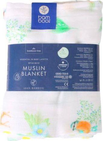Texpol pieluszka bam tetra 120x120 170g Lato w lesie gat1 055908
