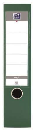 Elba pro+ segregator a4 - dźwigniowy - grzbiet 8cm - folia polipropylenowa po obu stronach okładki - zielony