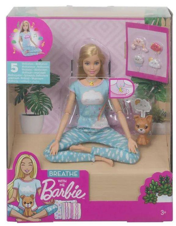 Barbie lalka medytacja z muzyką gnk01