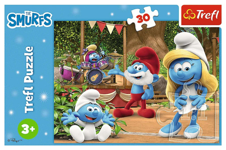 Puzzle Trefl 30 Smerfy Smerfetka i Smerfy 183122