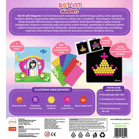 Trefl Skillmatics Dot it!With Magnets Jednorożce i Księżniczki 626001