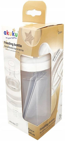 Akuku Butelka Szerokootwotowa 240ml 001071
