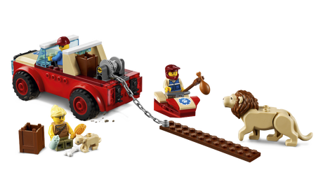 Lego 60301 CityTerenówka ratowników dzikich zwierząt