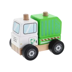 Trefl Zabawka drewniana Śmieciarka 617641