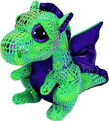 TY Beanie Boos zielony smok CINDER, 24 cm
