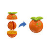 Clementoni Baby Owoce Puzzle Zabawka logiczna 175796