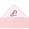 Babyono okrycie kąpielowe bambusowe 100x100 róż 408544