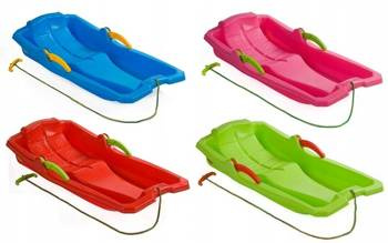 Sanki Z Dwoma Ręcznymi Hamulcami I Sznurkiem 256012