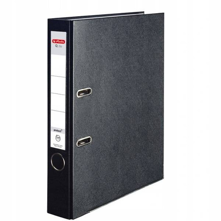 Segregator A4 5cm PP czarny Q.FILE