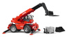 Bruder 02129 manitou teleskopowy mrt2150 z akcesoriami 021290