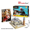 CubicFun Puzzle 3D National Geograpfic Wenecja Plac św. Marka 209803
