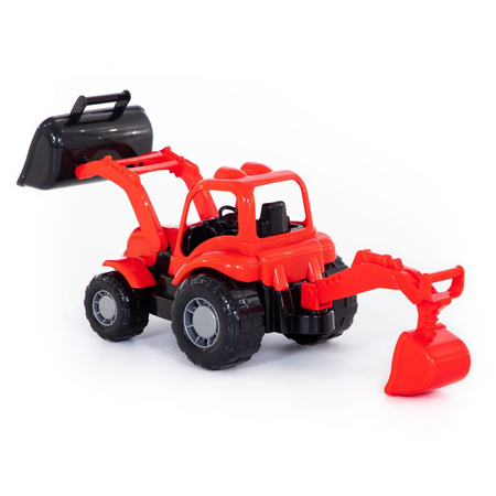 Traktor-koparka " osiłek"  wader polesie 44785
