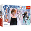 Puzzle trefl 30 magiczna kraina lodu