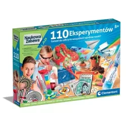 Clementoni Naukowa zabawa 110 Eksperymenty 507207