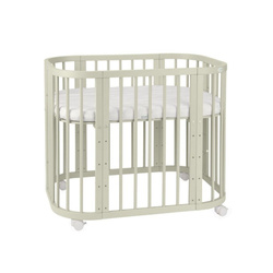 Waldin Łóżeczko 5w1 z materacykiem OLIWKA