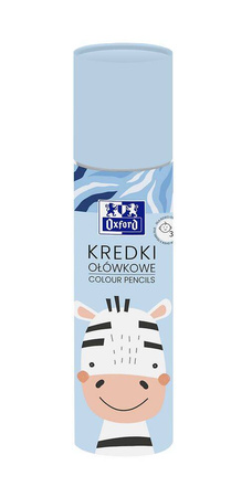Kredki Ołówkowe W Tubie Oxford Kids 12 Kolorów 239575