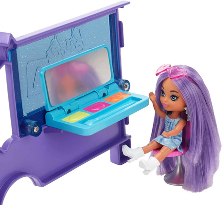 Barbie HKF84 Extra auto z mini laleczką 102631