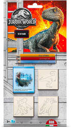Multiprint Pieczątki Blister 3szt Jurassic Park 039759