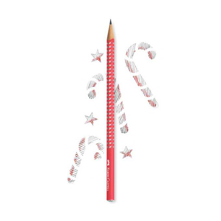 Faber-Castell Ołówek Sparkle Pearl czerwony 182405