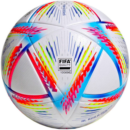 Adidas Piłka nożna adidas Al Rihla Qatar 2022 Box H57782 white/panton roz.5 383523