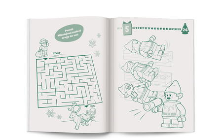 Książeczka LEGO Iconic Świąteczne odliczanie 338282