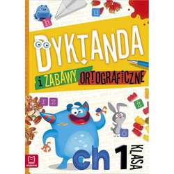 Dyktanda i zabawy ortograficzne kl. 1 130072