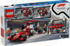 Lego 60443 City Pit stop i mechanicy z bolidem Ferrari 812496