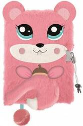 Pamiętnik z kłódką 3D włochacz A5 96K Squirrel 669569