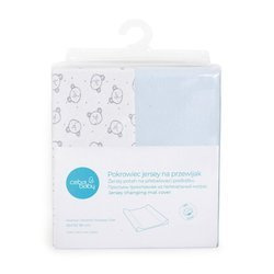 Pokrowiec na przewijak (50x70-80) 2 szt. Blue+ Teddy Bear 332550