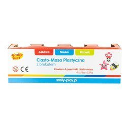 Ciasto-masa plastyczna z brokatem 24/48