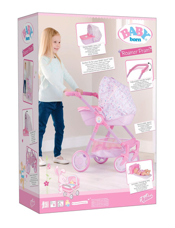 Baby born roamer pram wózek głęboki 357713