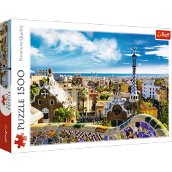 Puzzle Trefl 1500 Park Güell, Barcelona 261479
