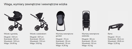 Anex wózek dziecięcy e/type crn-12 peach