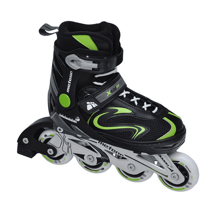 Łyżworolki 23574 meteor xride 200 green roz. 31-34