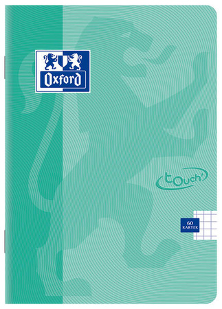 Zeszyt Oxford A5 60k krata Touch 389620