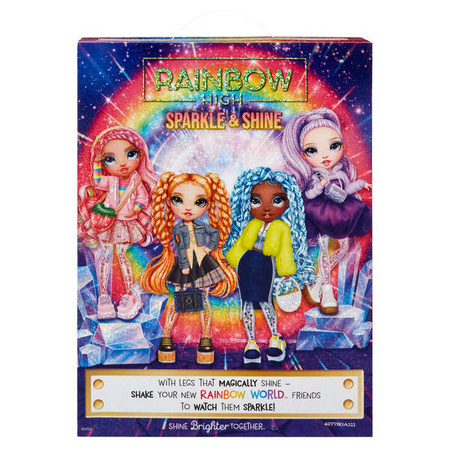 Rainbow High Sparkle & Shine Fashion Dolls ROSETTA Pink 427780