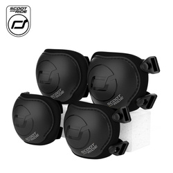 SCOOTANDRIDE Zestaw ochraniaczy dla dzieci S Black 001741