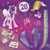 My little pony F2453/F1785 Movie Kucyki podstawowe z akcesoriami 836628
