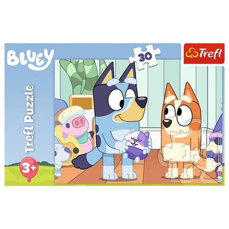 Puzzle Trefl 30 Z Bluey zawsze jest wesoło 183245