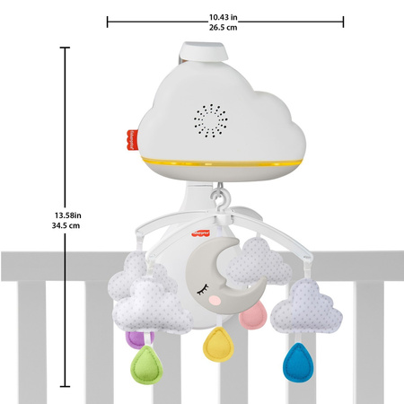 Fisher price grp99 chmurkowa karuzela uspokajacz