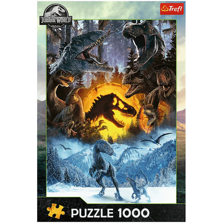 Puzzle Trefl 1000 W świecie Parku Jurajskiego 109399