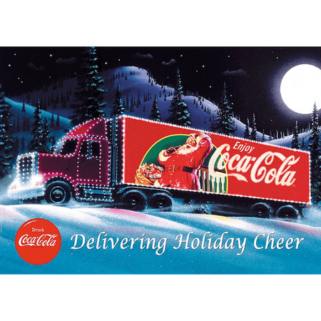 Puzzle Trefl 1000 Coca-Cola Świąteczna ciężarówka 109412