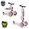 SCOOTANDRIDE Highwaykick 1 2w1 Jeździk i hulajnoga 1-5 lat Rose  962704